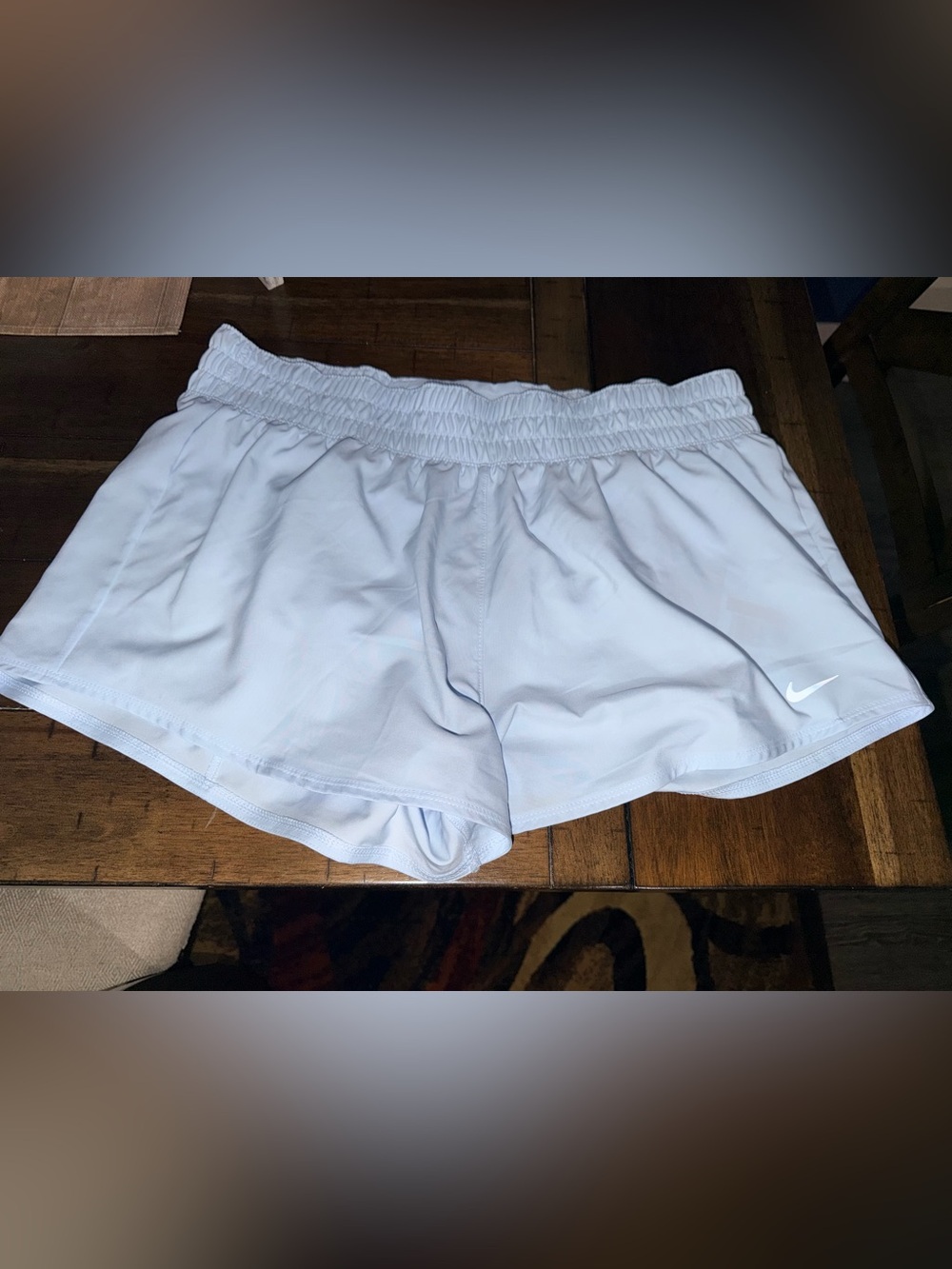 Nike Womens Dri Fit Mid Rise Brief Lined Shorts